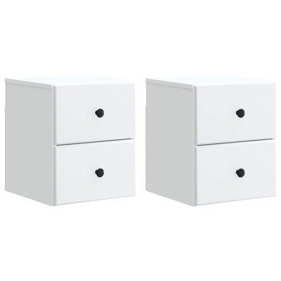 34.5cm W Manufactured Wood Bedside Table