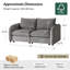 Canapé modulaire moderne avec rangement Terencio-543299962-543299966