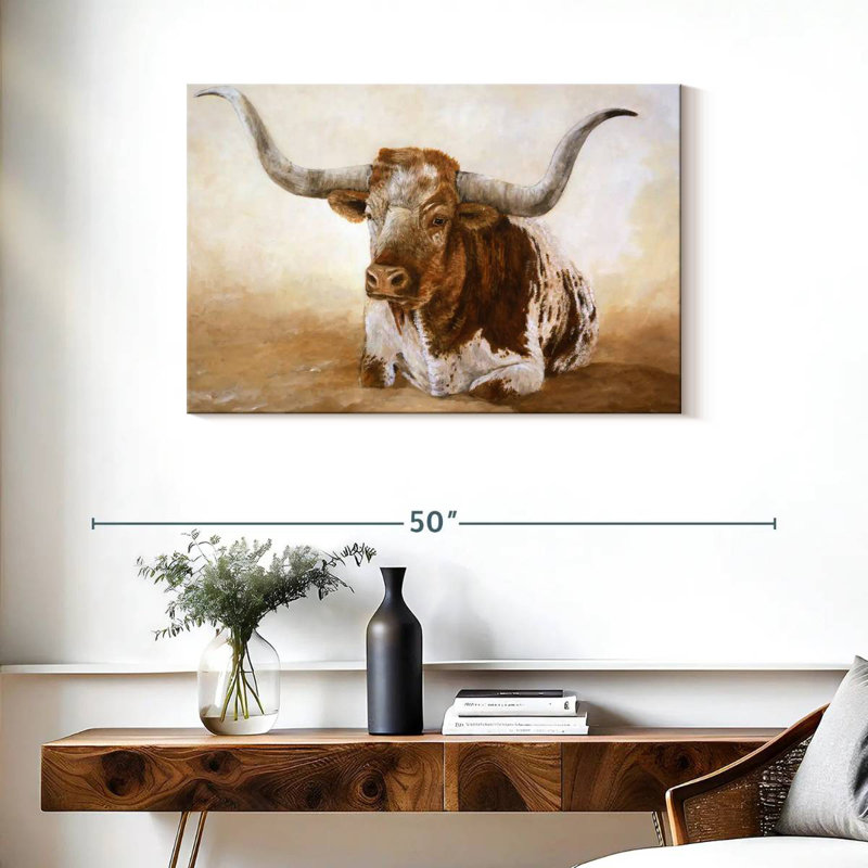 Easy Rider Cow, 24" H x 36" W