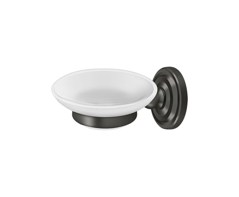 Deltana R2012-CR003 R Series Wall Mount Soap Dish Lifetime Polished Brass, Oil Rubbed Bronze