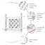Nault Wall Mounted Wine Bottle Rack in