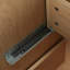 Meuble-lavabo de 30 po avec lavabo en céramique et tiroirs pleine extension, glissières de tiroir à fermeture en douceur, conception cannelée, naturel-218481158