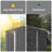 8 ft. L 6 ft. D Metal storage with frame and lockable door-105300092