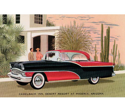 «Packard Clipper at the Camelback Inn», impression