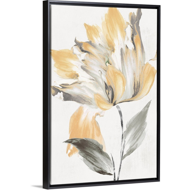 «Igniting Love II» par Eva Watts - reproduction d'art, Toile avec cadre noir, H 32 po x l 22 po x P 1,75 po