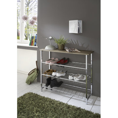 10 Pair Shoe Rack
