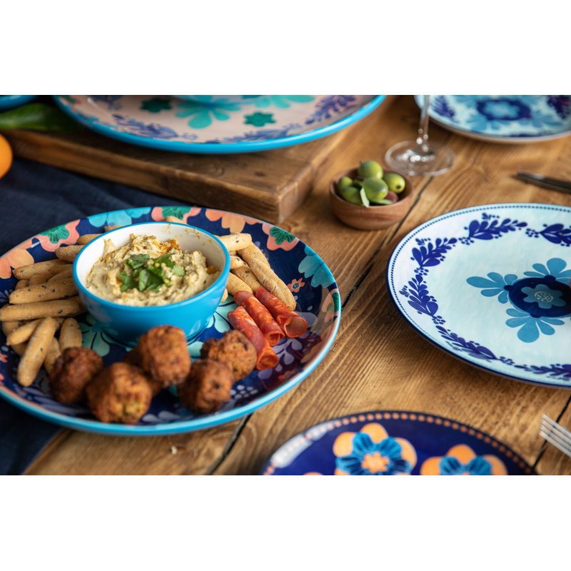 Maxwell & Williams Majolica Ceramic Chips And Dip Platter