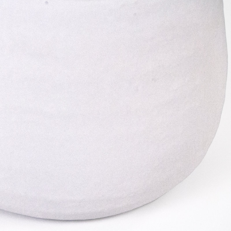 Ceramic Table Vase, 4.75" H x 6.5" W x 6.5" D