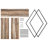 Midland Diamond 3 Tier Shelf