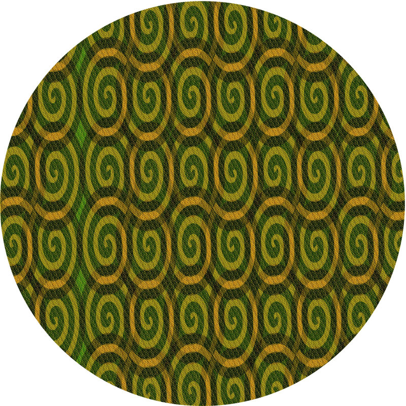 Indoor Rug, Round 3'