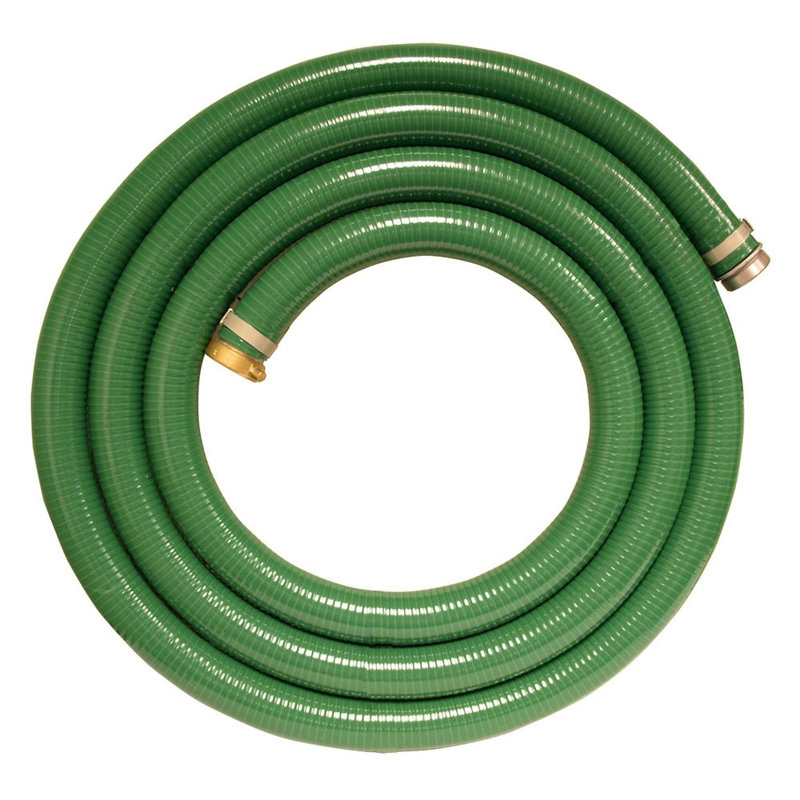 PVC Suction Hose with Aluminum Pin Fittings