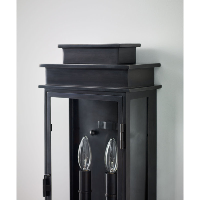 Chapman & Myers Linear Lantern Tall, Bronze