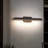 1-Light Black Linear Dimmable LED Outdoor Wall Sconce