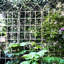 Ensemble de 2 treillis de jardin en métal 86,7 po x 19,7 po, antirouille blanc crème, supportant les plantes grimpantes telles que Morning Glory, jasmin, pois, rose facile à assembler, raisin, concombre