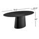 Adara 78.5" Oval Dining Table