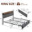 Bed Frame With Headboard, USB & Type-C Charging Station-1376399835