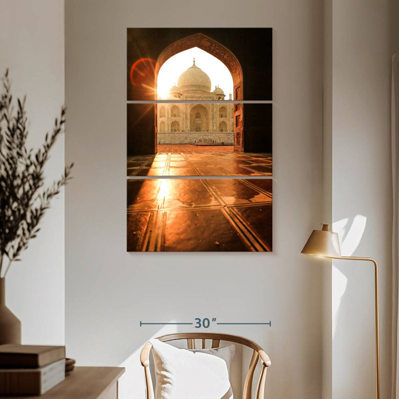 Masam Sunset View Of Taj Mahal