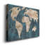Carte industrielle - reproduction sur toile tendue-1878064049