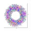 Couronne blanche 30 po Primrue, mini lumières DEL multicolores Dura-Lit
