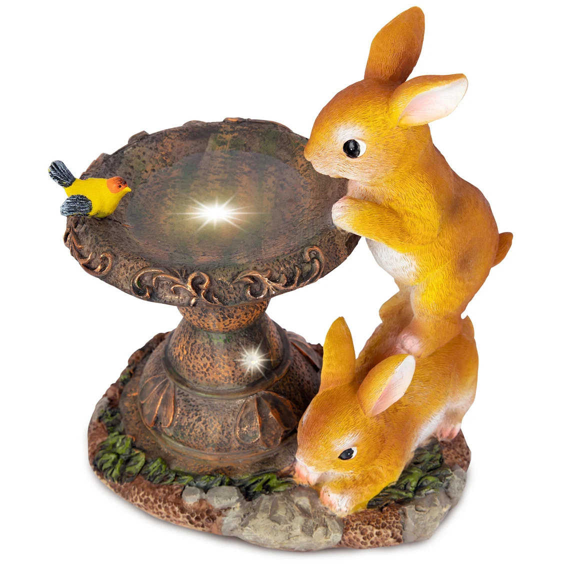 Rosalind Wheeler Adarah Spring Rabbit Garden Statue - Wayfair Canada