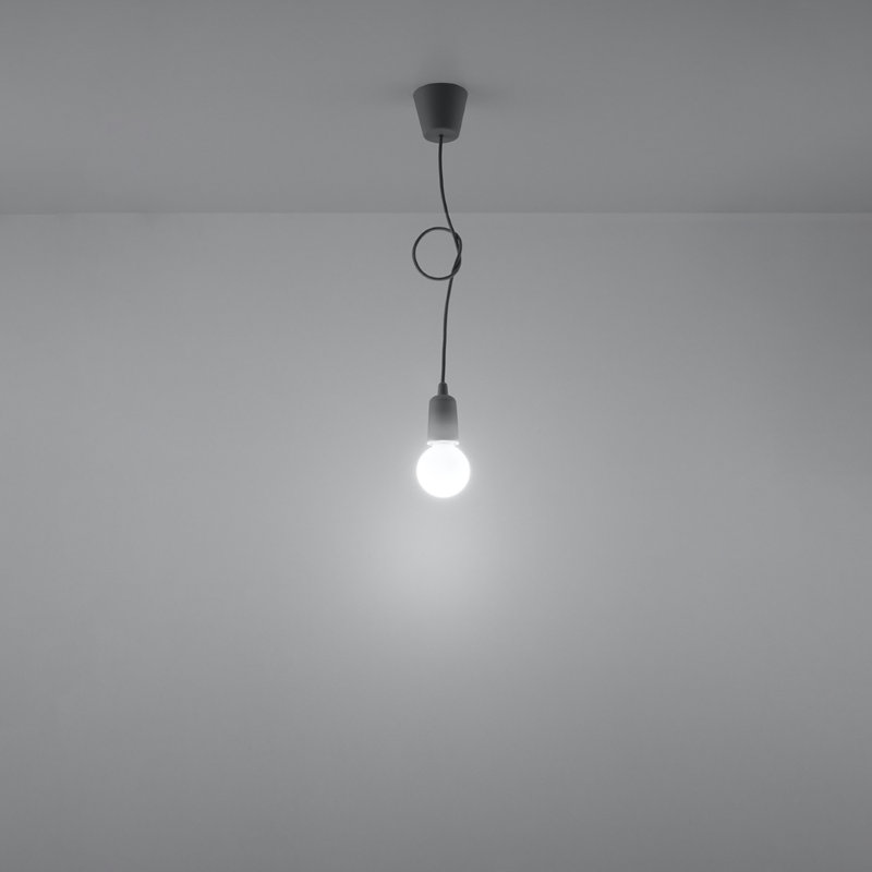 Borofsky 1 - Light White Pendant, Grey