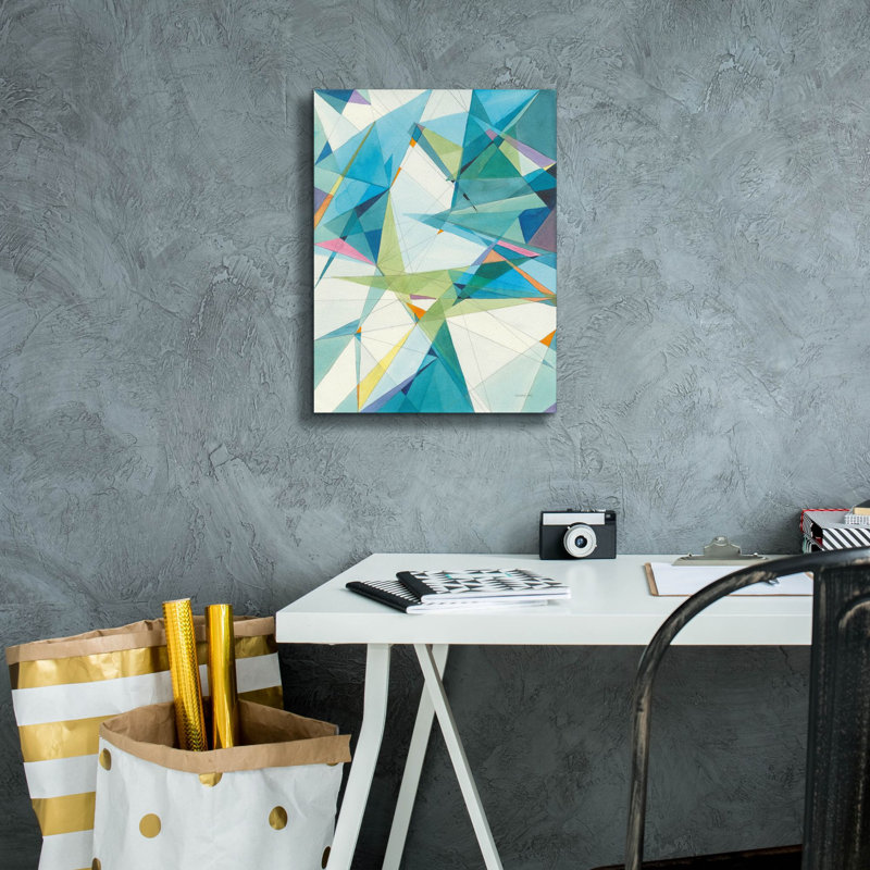  «Prism 2» par Danhui Nai, art mural sur toile, 16" H x 12" W