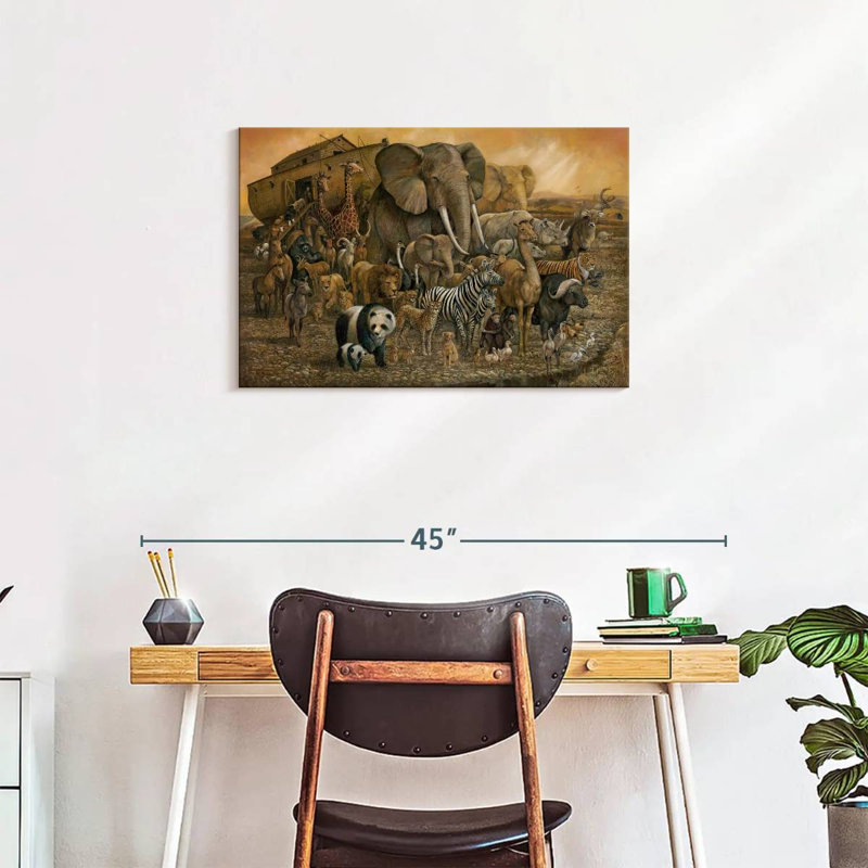 Brampt Noah's Ark, 20" H x 30" W