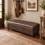 Banc de rangement en simili cuir Loggins-1451404311