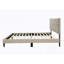 Lit carré double dans une boîte avec USB-697296025