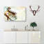 Downtown Las Vegas Sign In Abstract by Fujishima Takeji - Wrapped Canvas Painting-55342414