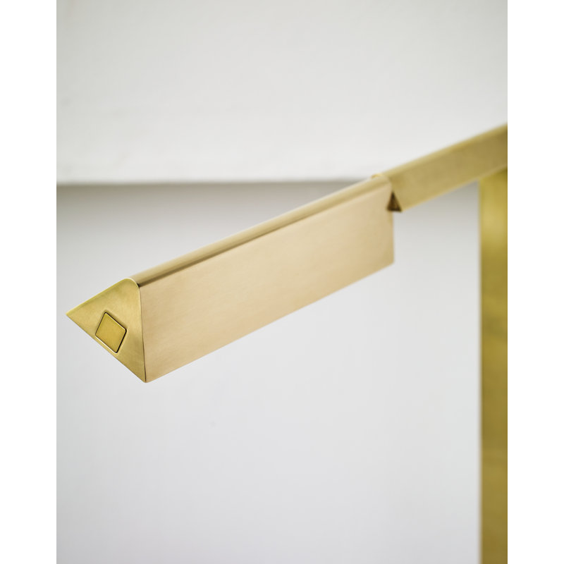Sean Lavin Dessau Floor Lamp, Natural Brass, 46"