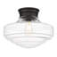 Plafonnier encastré 1 lumière 16 po Ilona-1090437101-1090437106