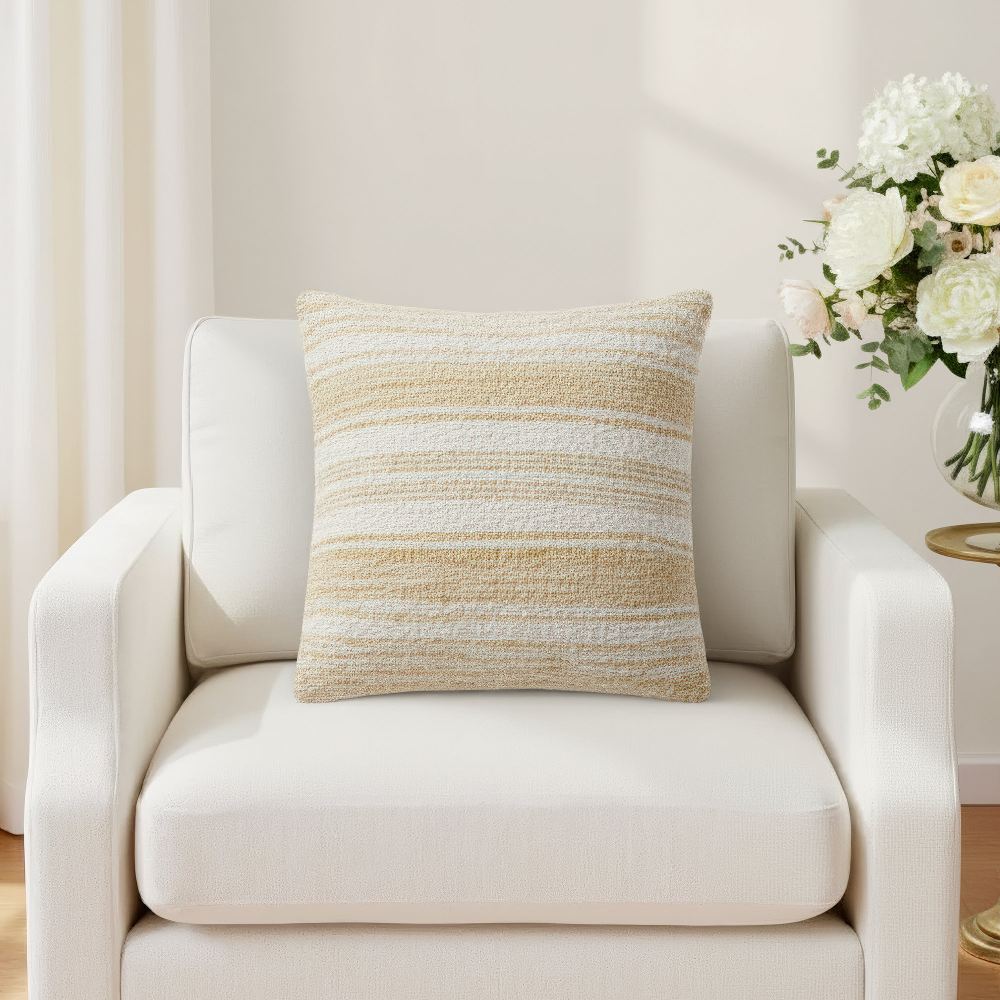 Striped Throw Pillow