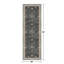 Tapis de couloir noirs 2 x 6