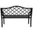 Farrelly Decorative Lattice Cast Iron 2-Person Outdoor Garden Bench