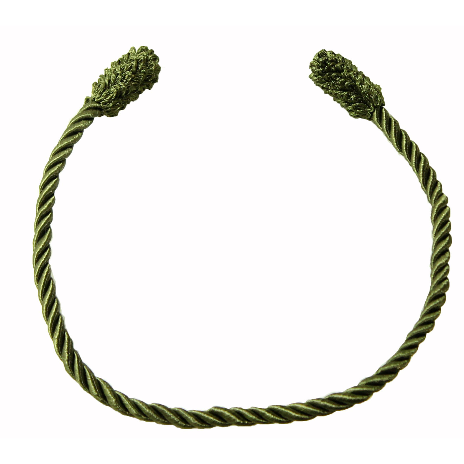 Garland Tie, 1.67 ft, Olive Green