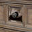 Transitional Rustic Nightstand, 3-Drawers Nightstand, End Table