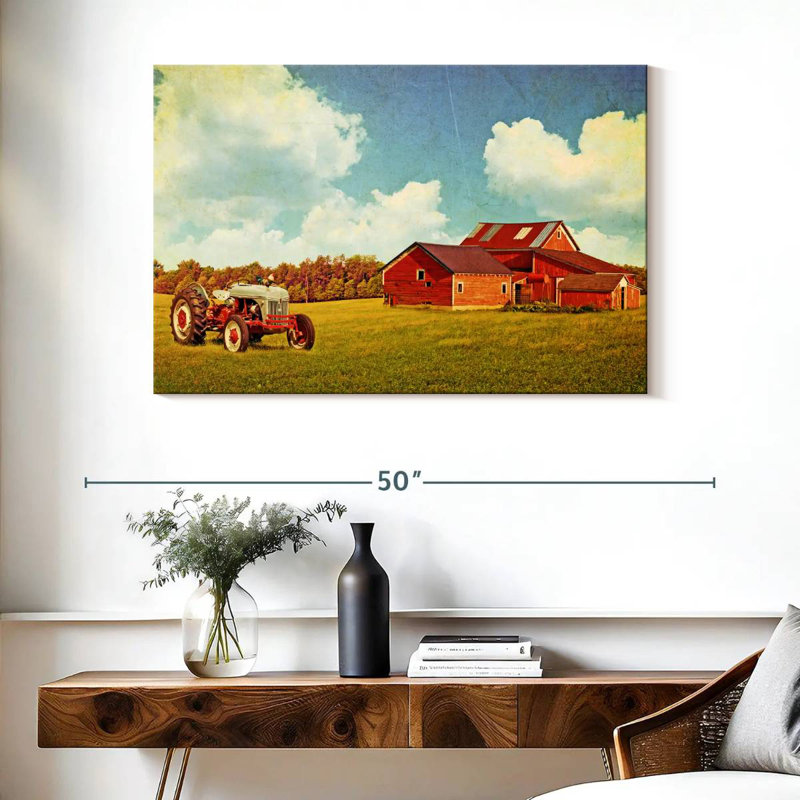 Lilie Old Farm Barn, H 26 po x l 39 po