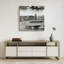 New York Skyline A and B - ensemble de reproductions de photos sans cadre sur verre