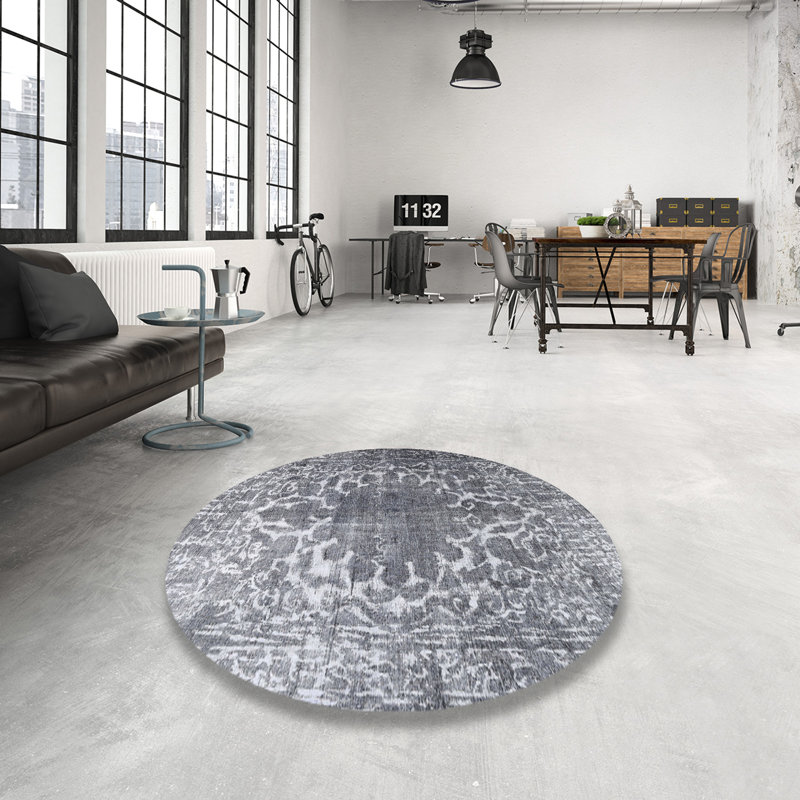 Oriental Indoor Rug, Round 7'