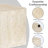 2-Piece Modern Nesting Coffee Table Set Travertine Finish-1844076929