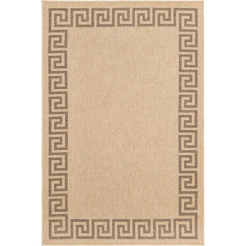 Sheglita Abstract Indoor Rug, Rectangle 5'5" x 8'