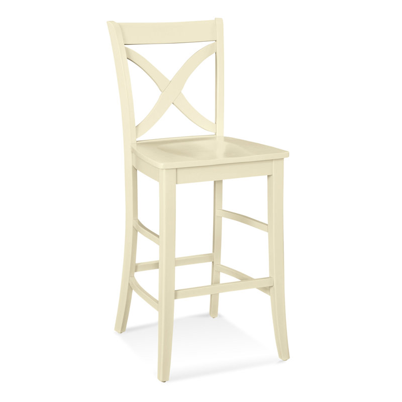 Hues Bar & Counter Stool, Bisque Finish, Counter Stool (24" Seat Height)
