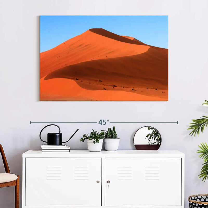 Dune de sable de la Namibie, H 26 po x l 39 po