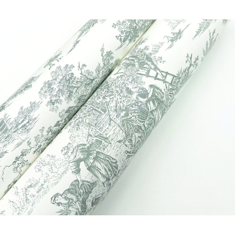 33' L x 20.5" W Wallpaper Roll