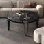 Table basse ronde en pierre supercristalline-109947076