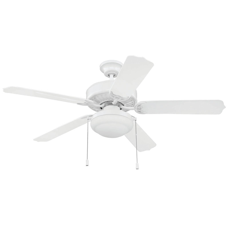 Coolkeeran 52'' Ceiling Fan, White