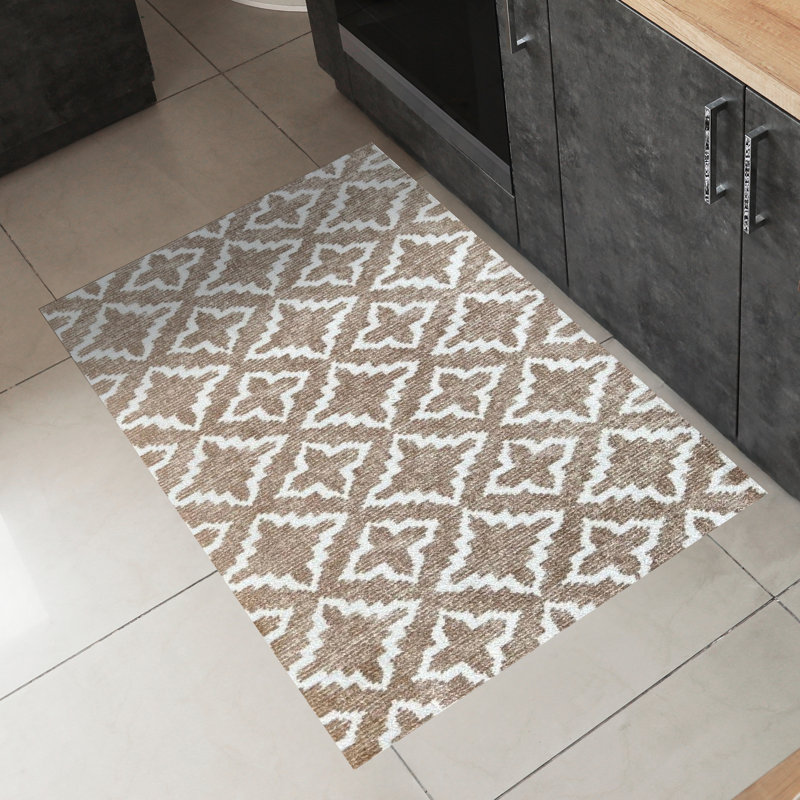 Tapis de sol Maltese Sand, Rectangle 2 pi 4 po x 4 pi