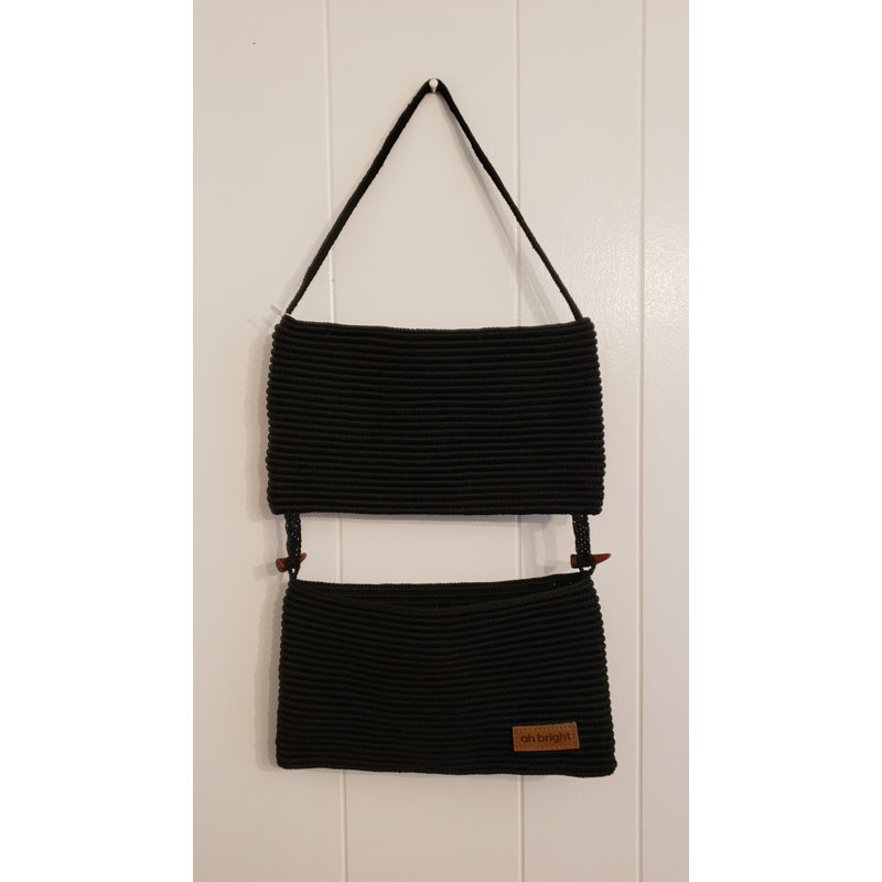 Suspension murale en macramé en polyester fait main