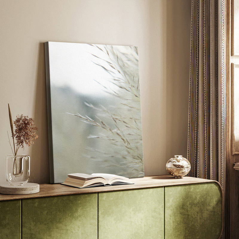 Subtil Grasses III - galerie Cavas sur mesure, H 18 po x l 12 po
